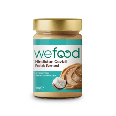Wefood Hindistan Cevizli Fıstık Ezmesi 300gr