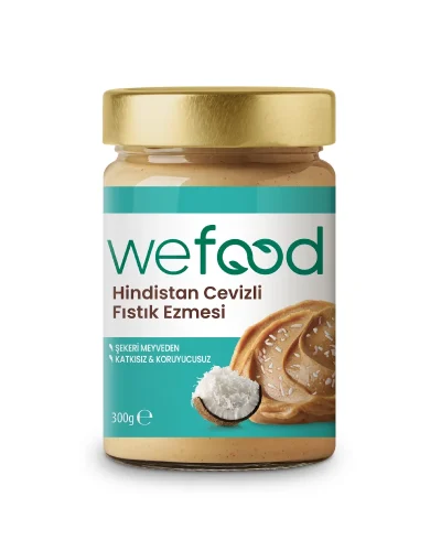 Wefood Hindistan Cevizli Fıstık Ezmesi 300gr