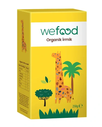 Wefood Organik İrmik 250g