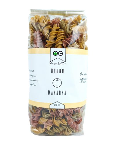 Og Natural Keçi Sütlü Sebzeli Burgu Makarna 250gr