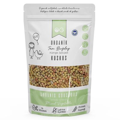 Og Natural Organik Karışık Sebzeli Bebek Kuskus 250gr