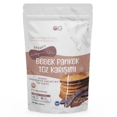 Og Natural Organik Keçiboynuzu Unlu Bebek Pankek Toz Karışımı 300gr