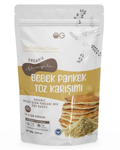 Og Natural Organik Ruşeymli Bebek Pankek Toz Karışımı 300gr