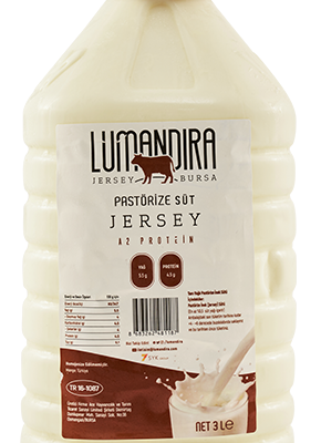 Lumandıra A2 Protein Jersey Sütü 3LT