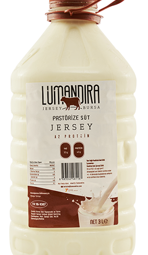 Lumandıra A2 Protein Jersey Sütü 3LT