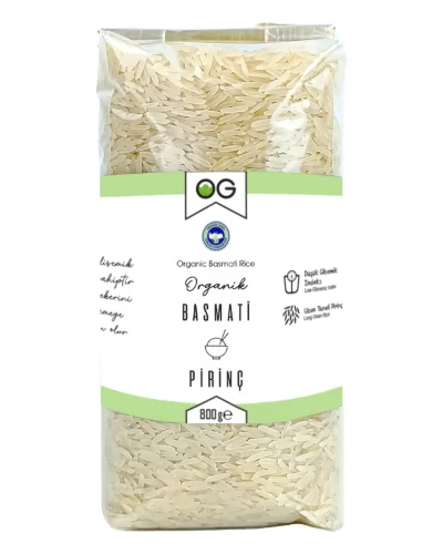 Og Natural Organik Basmati Pirinç 800gr