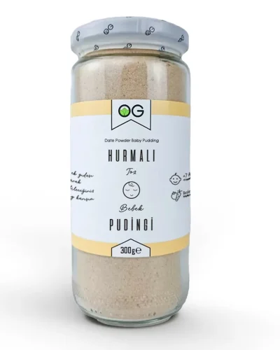 Og Natural Organik Hurmalı Bebek Pudingi 300 Gr +7 Ay