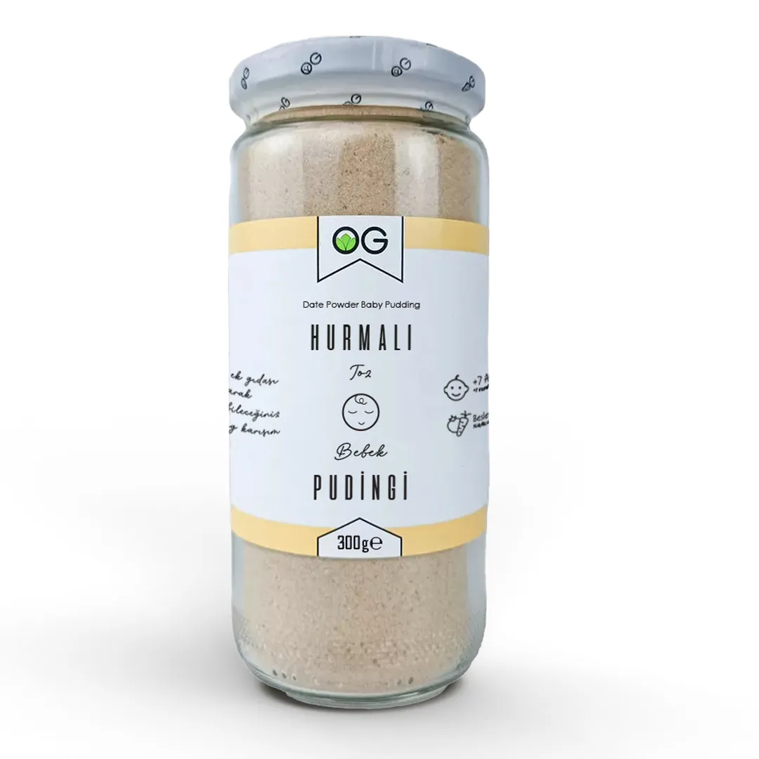 Og Natural Organik Hurmalı Bebek Pudingi 300 Gr +7 Ay