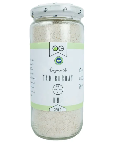 Og Natural Organik Tam Buğday Unu 250gr