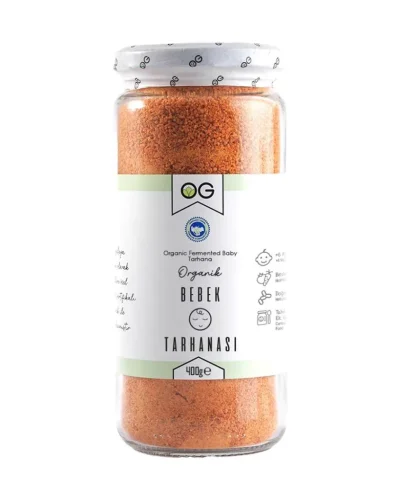 Organik Bebek Tarhanası +6 Ay 400 Gr