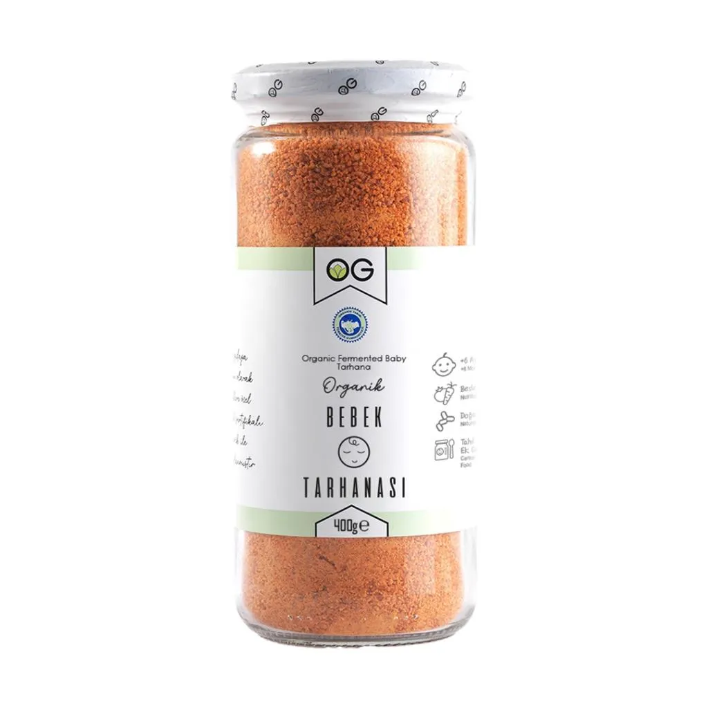 Organik Bebek Tarhanası +6 Ay 400 Gr