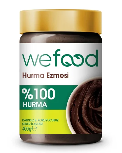Wefood %100 Sade Hurma Ezmesi 400gr