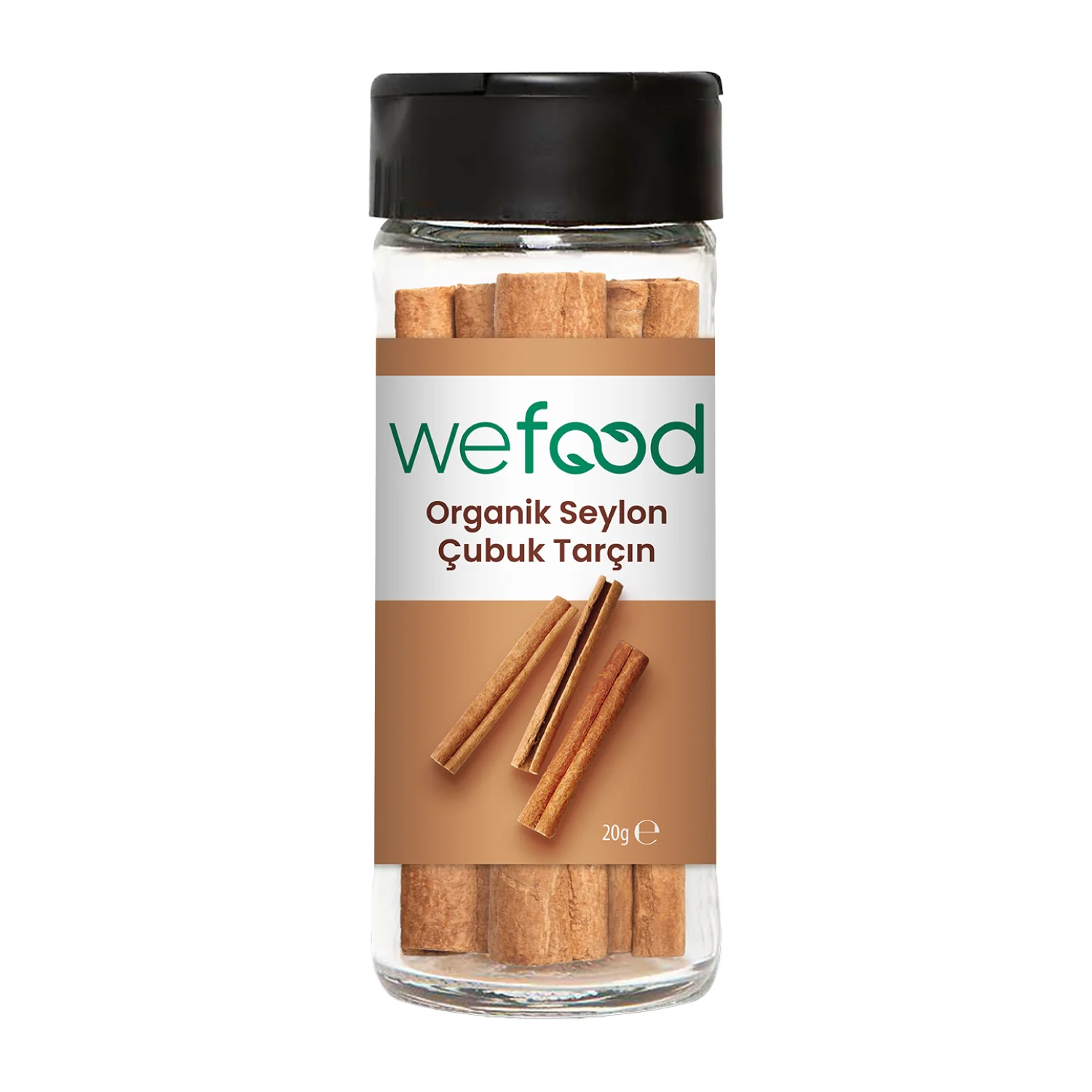 Wefood Organik Seylon Çubuk Tarçın 20gr